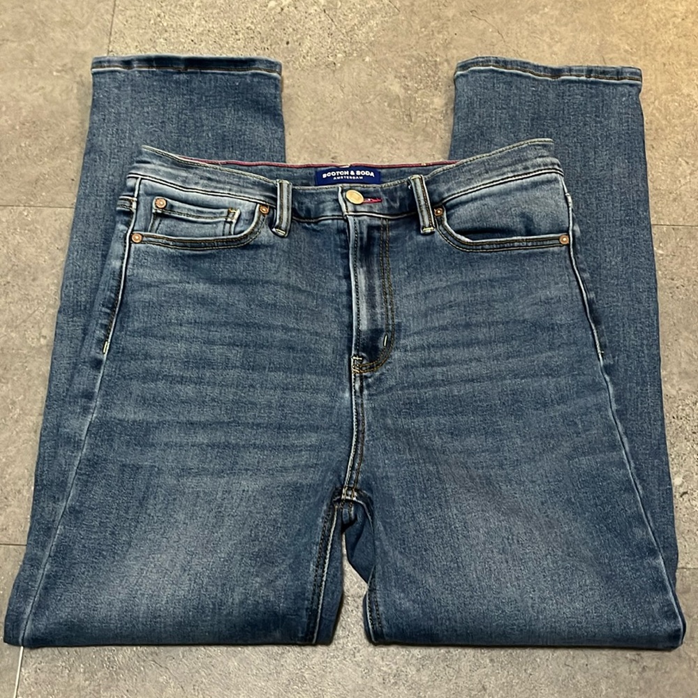 Scotch & Soda Amsterdam Jeans, size 10, leg 28”, Blue